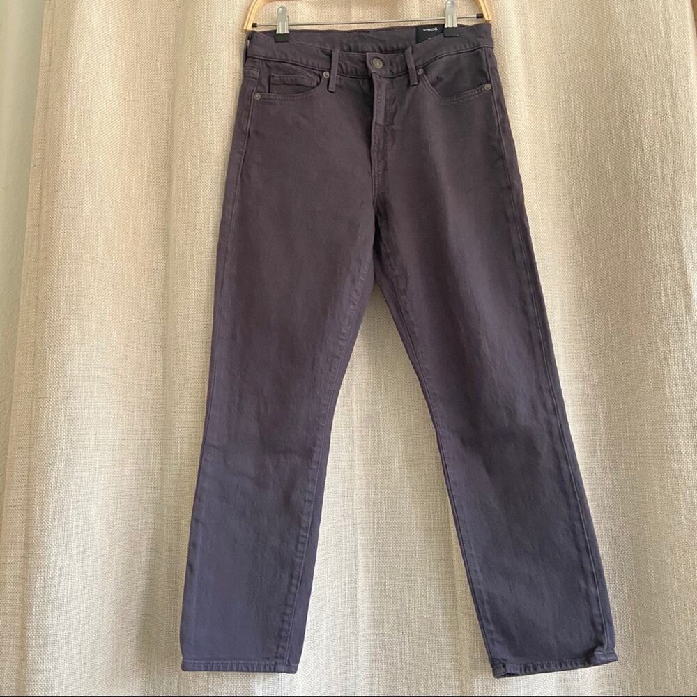 Vince Skinny Crop Faded Black Jeans size 28